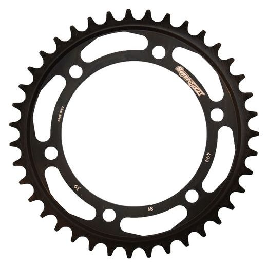 Zadnji verižnik (zobnik) SUPERSPROX RFE-499:39-BLK črna 39T, 530