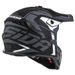 Motocross Helmet CASSIDA Cross Pro II Contra matt grey/ black/ white XS