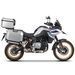 Komplet aluminijastih kovčkov z nosilci in ploščo SHAD TERRA, 37L zadnji kovček in 36L/47L stranski kovčki SHAD BMW F750 GS / F850 GS