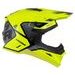 Motocross Helmet CASSIDA CROSS CUP 2 NAPA JUNIOR yellow fluo/black/pearl gray XL