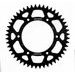 Rear ALU sprocket SUPERSPROX RAL-990:48-BLK črna 48T, 520