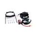 Radiator cooling fan and mounting kit SPAL EP-RFS-PLK04/16-SW with ON/OFF switch