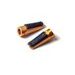Footpegs without adapters PUIG SPORT 7318O zlata with rubber