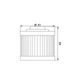 Oljni filter MIW P5011 (alt. HF186) za APRILIA Scarabeo 125 2007-2015, APRILIA Scarabeo 200 2007-2015