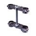 Triple clamp X-TRIG ROCS TECH 40704009 Črn 14mm