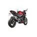 Full exhaust system 3x1 MIVV SR-1 T.026.LR1TB Black titanium