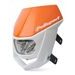 Headlight POLISPORT HALO LED 8667100004 with LED oranžna