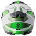 Integralna čelada GMS GELERO ZG12701 white-green-grey M