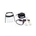 Radiator cooling fan and mounting kit SPAL EP-RFS-PLK04/16-TE2T with thermoswitch