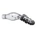 Exhaust head pipe guard POLISPORT ARMADILLO 8483700001 kratka (short) črna