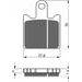 Zavorne obloge GOLDFREN 249 S33 STREET FRONT (1 set = 4 pcs)