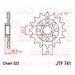 Sprednji verižnik JT JTF 741-15RB 15T, 525 rubber cushioned