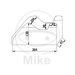 Pokrivalo za motor JMP blue/silver