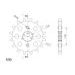 Verižni set D.I.D Chain - Zlat chain 530 ZVM-X, X-ring (X, NX, QX, XS), CHK front sprocket SUPERSPROX, CHK rear sprocket SUPERSPROX STEALTH za SUZUKI RF 600 1996-1997