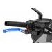 Brake lever without adapter PUIG 4.0 4110AR poklopna (foldable) blue/red
