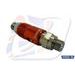 Quick release inline coupling Venhill 3/518TI 1/8TH BSP titanium