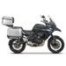 Komplet aluminijastih kovčkov z nosilci in ploščo SHAD TERRA, 37L zadnji kovček in 36L/47L stranski kovčki SHAD Benelli TRK 502 X 2022 -