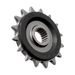 Sprednji verižnik JT JTF 406-15RB 15T, 520 rubber cushioned