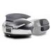 Kovček ( Top case ) SHAD SH48 D0B48406R New Titanium with backrest, carbon cover and PREMIUM SMART lock