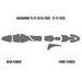 Mud deflector TwinAir 177767501 Fender foam