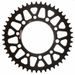Aluminijasti zadnji verižnik (zobnik) SUPERSPROX RAL-1303:47-BLK črna 47T, 520