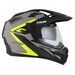 Motocross Helmet CASSIDA TOUR 2.0 X-TRA /black matt peak XL
