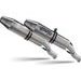 Double full exhaust system GPR DEEPTONE QUSP.140DE.DEATV Brushed Stainless steel