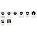 Windscreen PUIG RACING 9724H smoke
