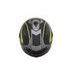 Jet čelada CASSIDA MAGNUM black matt/ grey/ yellow fluo XS