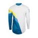 MX dres YOKO VIILEE white / blue / yellow XL