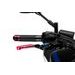 Brake lever without adapter PUIG 3.0 14RNA raztegljiva poklopna (extendable folding) red/blue
