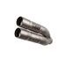 Dušilec (lonec) MIVV DOUBLE GUN D.032.SDG Full titanium DUCATI - Scrambler 800 [2015 - 2020]