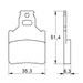 Zavorne obloge ACCOSSATO AGPA151 OR