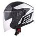 Jet čelada CASSIDA JET TECH CORSO black / white XL