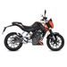 Celoten izpušni sistem 1x1 MIVV GP KT.009.LXB Steel Black KTM - Duke 125 [2011 - 2016], KTM - Duke 200 [2012 - 2014]