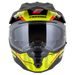Motocross Helmet CASSIDA ROAD RUNNER TechniX yellow fluo/ black/ orange/ grey/ black matt peak 2XL