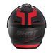 Helmet SHOT TREK MAX VISION RALLY A06-21OE-B03-12 black / red matt 2XL