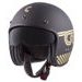 Jet čelada CASSIDA OXYGEN RONDO black matt / gold S