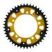 Rear sprocket SUPERSPROX STEALTH RST-1800:44-GLD zlata 44T, 530