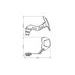 Single swing arm fender PUIG 3691J matt black