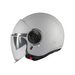 Jet čelada MT Helmets VIALE SV S SOLID A12 MATT GREY M