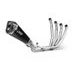 Full exhaust system MIVV DELTA RACE H.072.LDRB Steel Black