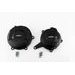 Engine covers PUIG Track for Championship 21505N črna included 2 covers