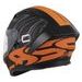 Integralna čelada CASSIDA Orbit Multivers black matt,orange,gray,white S