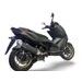 Slip-on exhaust GPR FURORE-X SCOOTER Z.18.4.CAT.FXSC Matte Black
