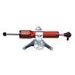Steering damper kit BITUBO under instruments mounting with red shock absorber
