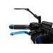 Brake lever without adapter PUIG 3.0 110AV poklopna (foldable) blue/green