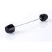 Axle sliders PUIG PHB19 20058N črna without color caps, front