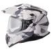 Enduro čelada GMS ADVENTUS CAMO ZG15002 matt white-grey-camo M