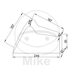Pokrivalo za motor JMP indoor, size XL siva
